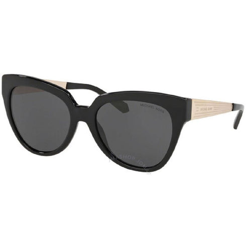 Michael Kors Women Cat Eye Sunglasses Black Dark Gray MK2090-300587